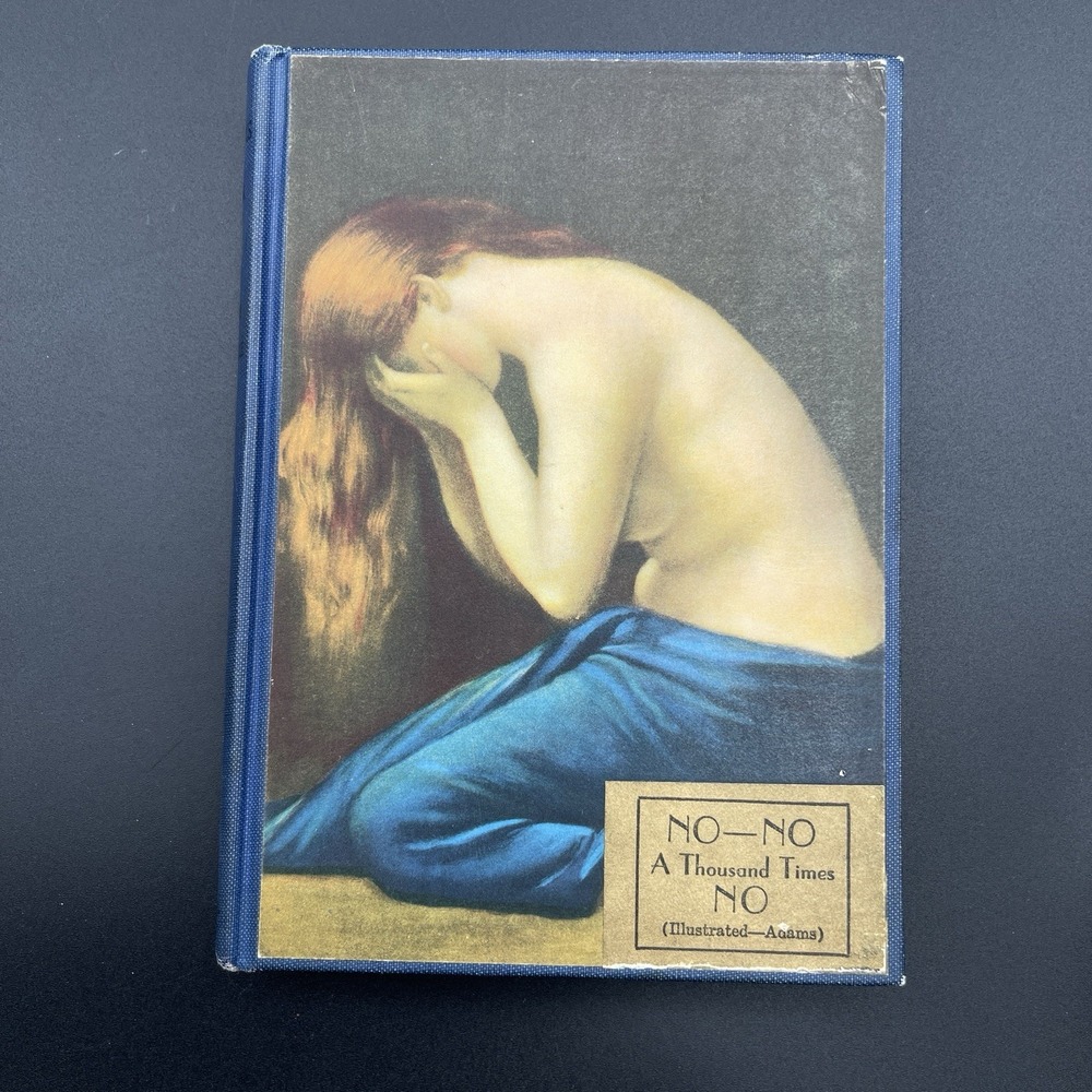 Vintage Novelty Book‎ Safe "No No A Thousand Times No" Hidden Panty Lock 1080